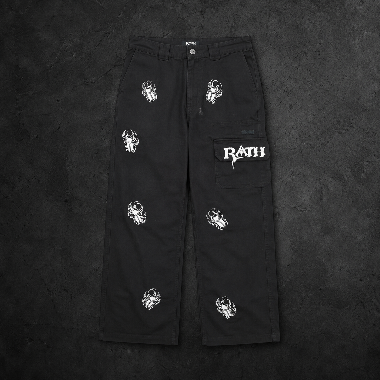 BLK SCARAB CARGO PANTS